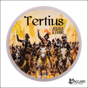 Ariana and Evans Tertius Artisan Shaving Soap, 4oz - Kaizen 2e Base