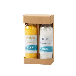 Awaken and Relax Bath Salts Set