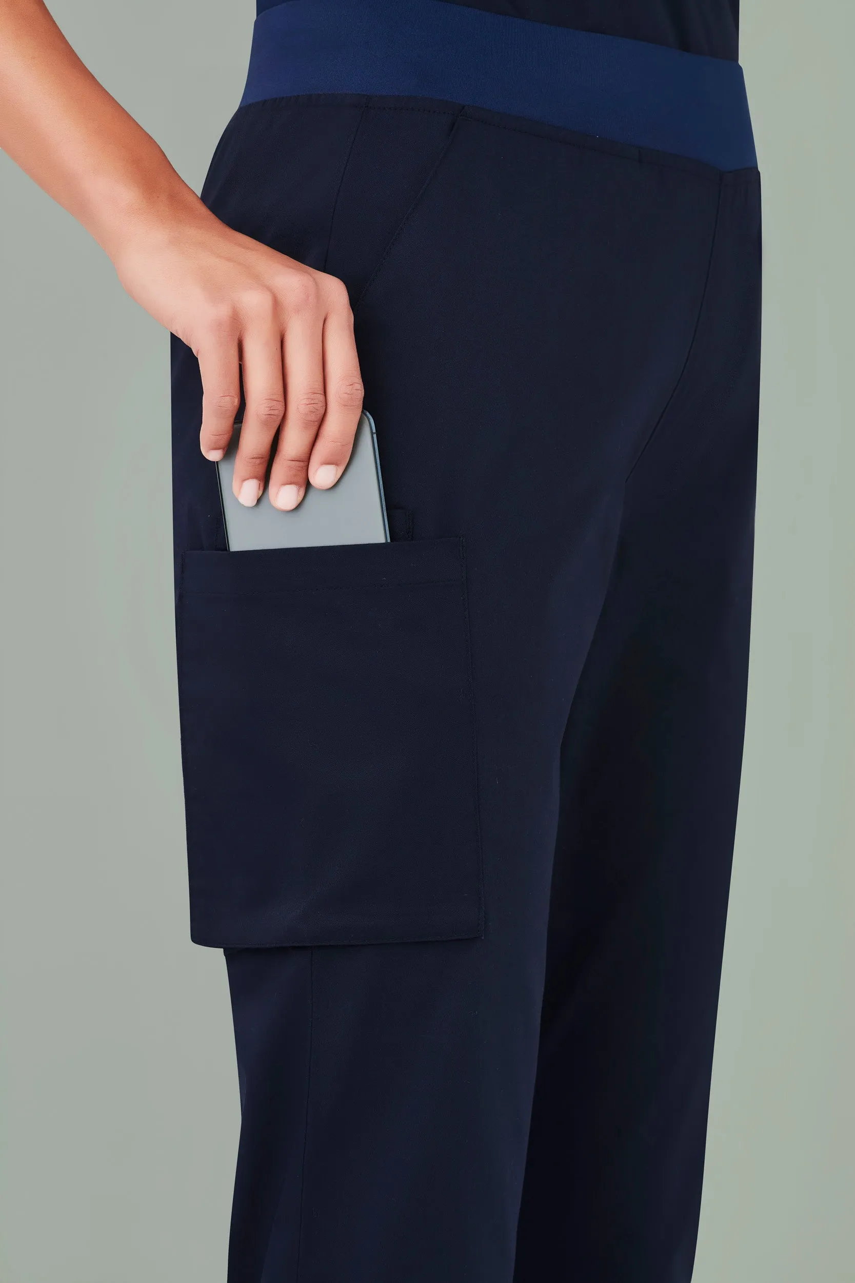 Biz Care Riley Ladies Slim Leg Jogger Scrub Pant