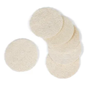 Eco Bath Natural Loofah Facial Pads