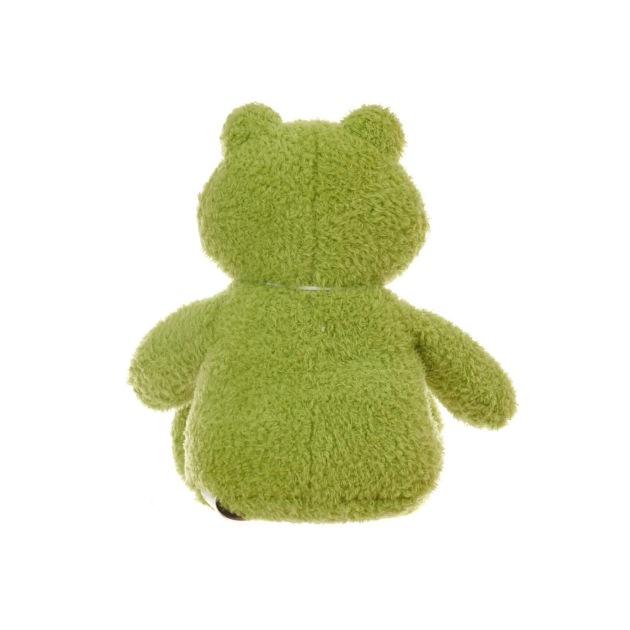 Frog Snuggable Hottie Heatable Animal Toy with Microwavable Pouch