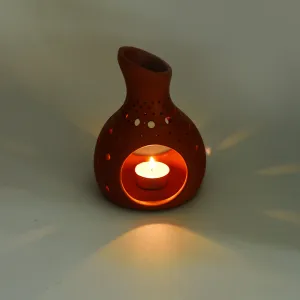 Handcrafted Terracotta "Coco" Tea Light Holder
