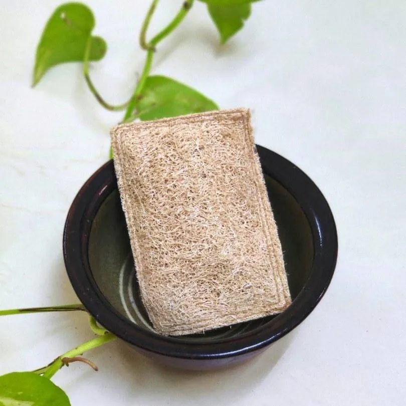 Natural Loofah Dish Scrub (Plant based Utensil Scrub)