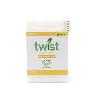 Natural Scour Pads - Set of 2