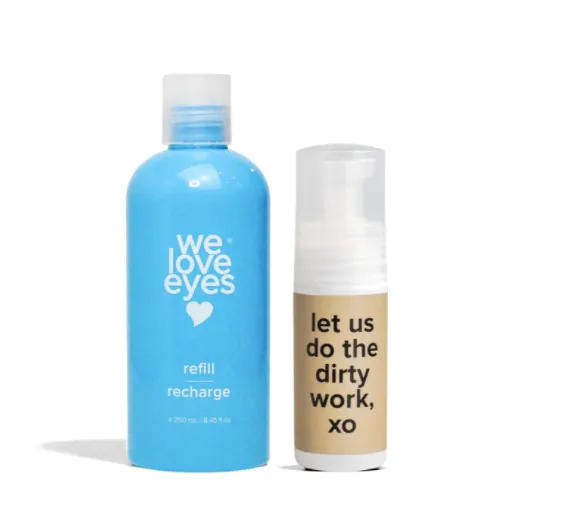 WE LOVE EYES 250ml Tea Tree Eyelid Foaming Cleanser Refill