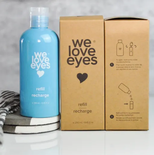 WE LOVE EYES 250ml Tea Tree Eyelid Foaming Cleanser Refill
