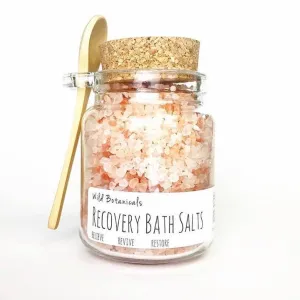 Wild Botanicals - Recovery - 10oz Bath Salts Cork Jar